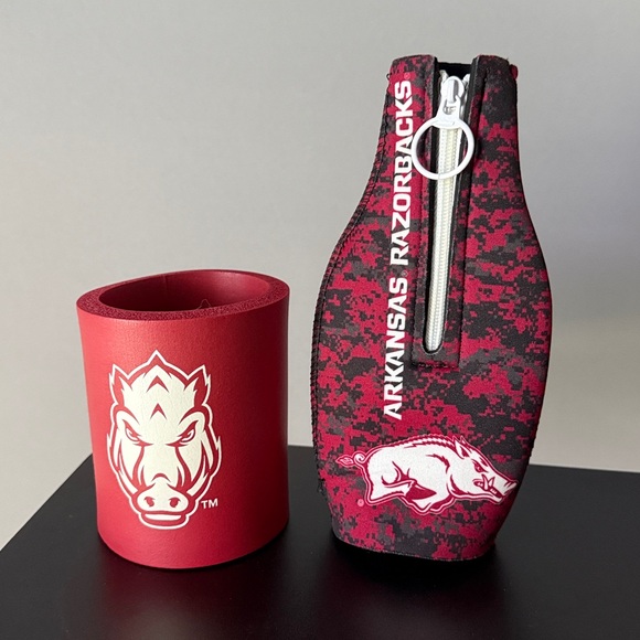 Arkansas Razorbacks Koozie Set - Picture 3 of 3